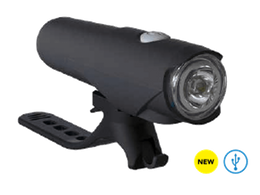 What a Light Super-Powerful 8 Watt 800 Lumen Bike Headlight, Flashlight, USB-Rechargeable