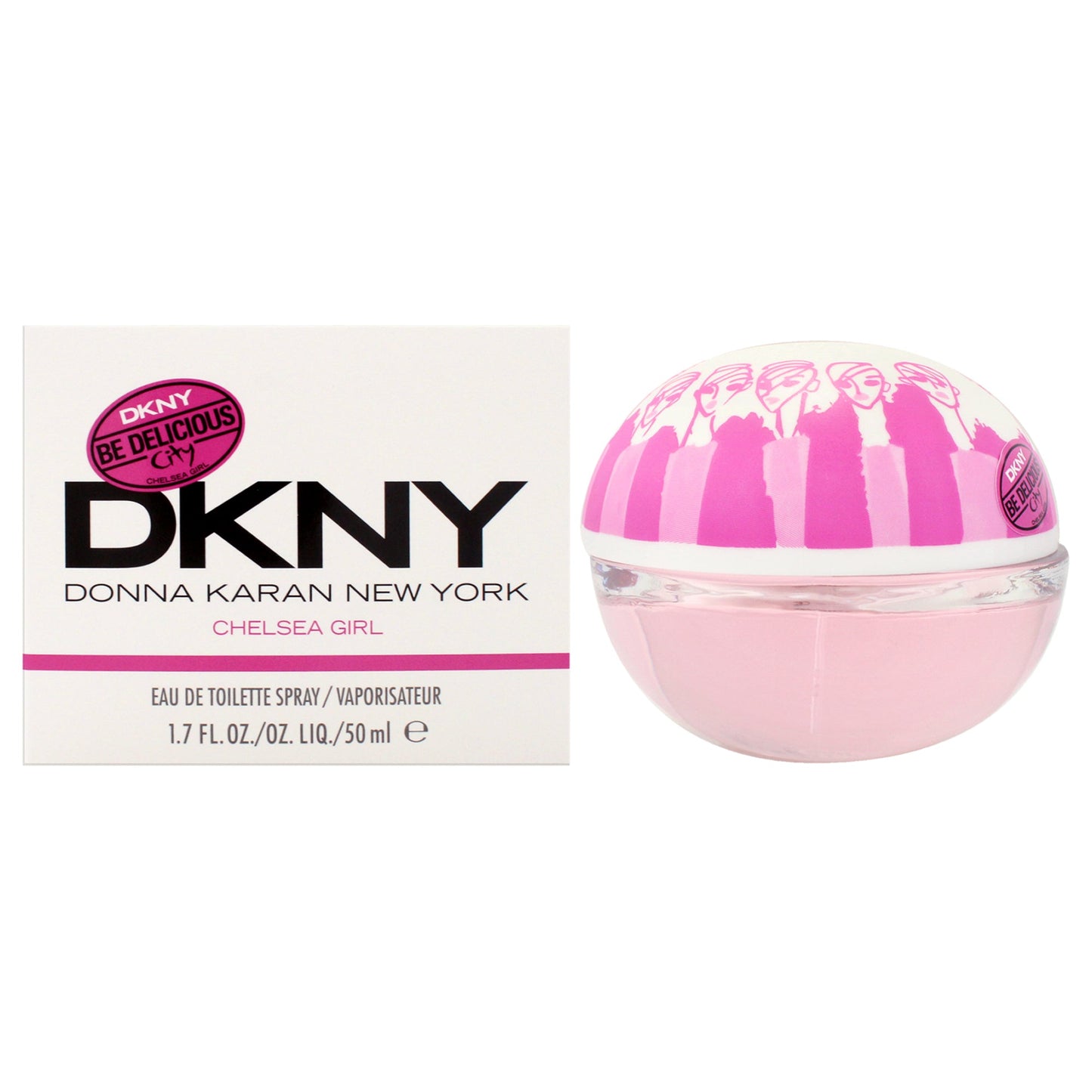 DKNY Be Delicious City Chelsea Girl by Donna Karan for Women - 1.7 oz EDT Spray