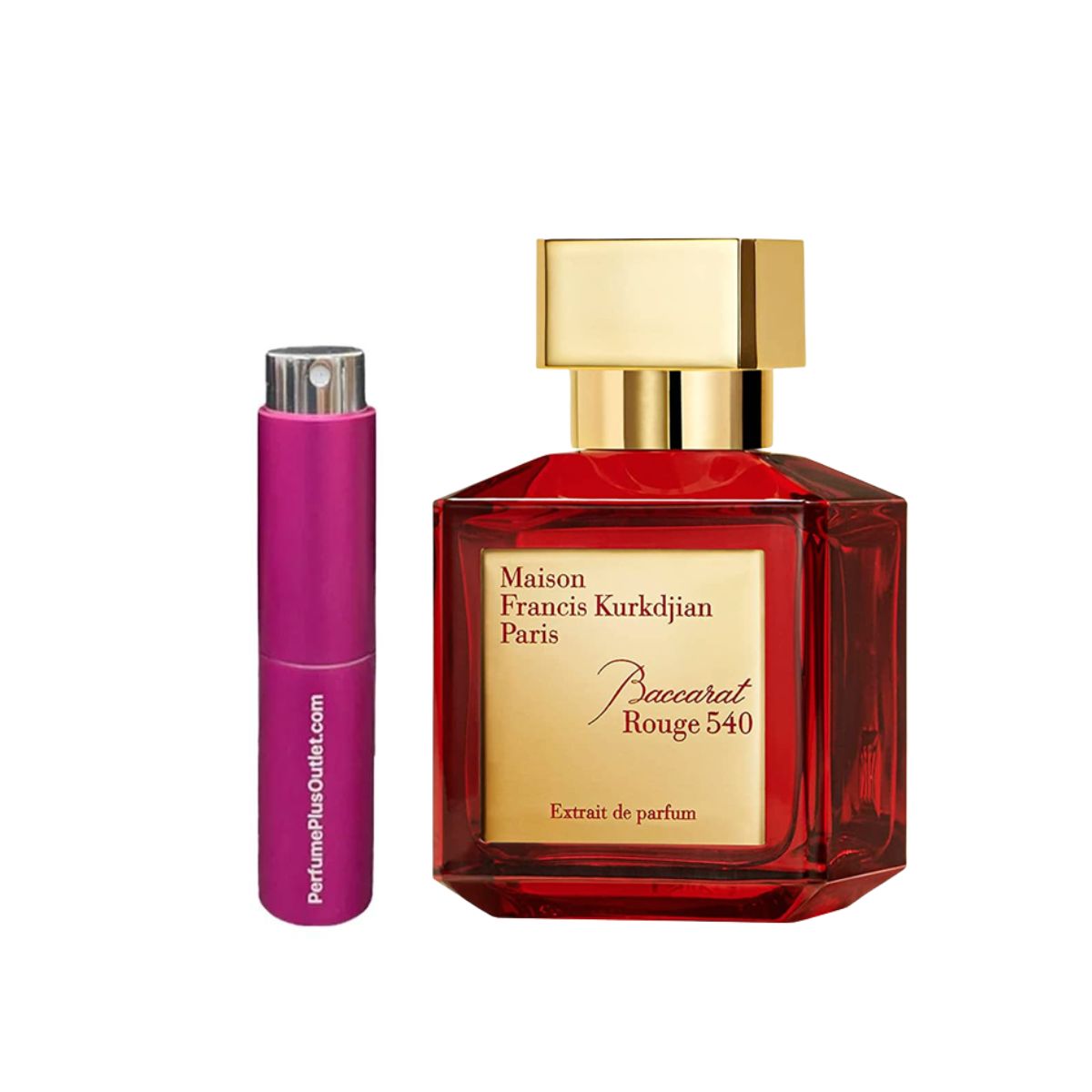 Travel Spray 0.27 oz Baccarat Rouge 540 Extrait de Perfum Spray