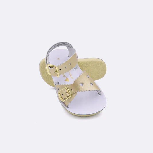 Salt Water Sandals - Sun San® Sweetheart Gold