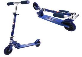 ChromeWheels 2-Wheel Foldable Kick Scooter with Kickstand Scooter - Assorted Colors