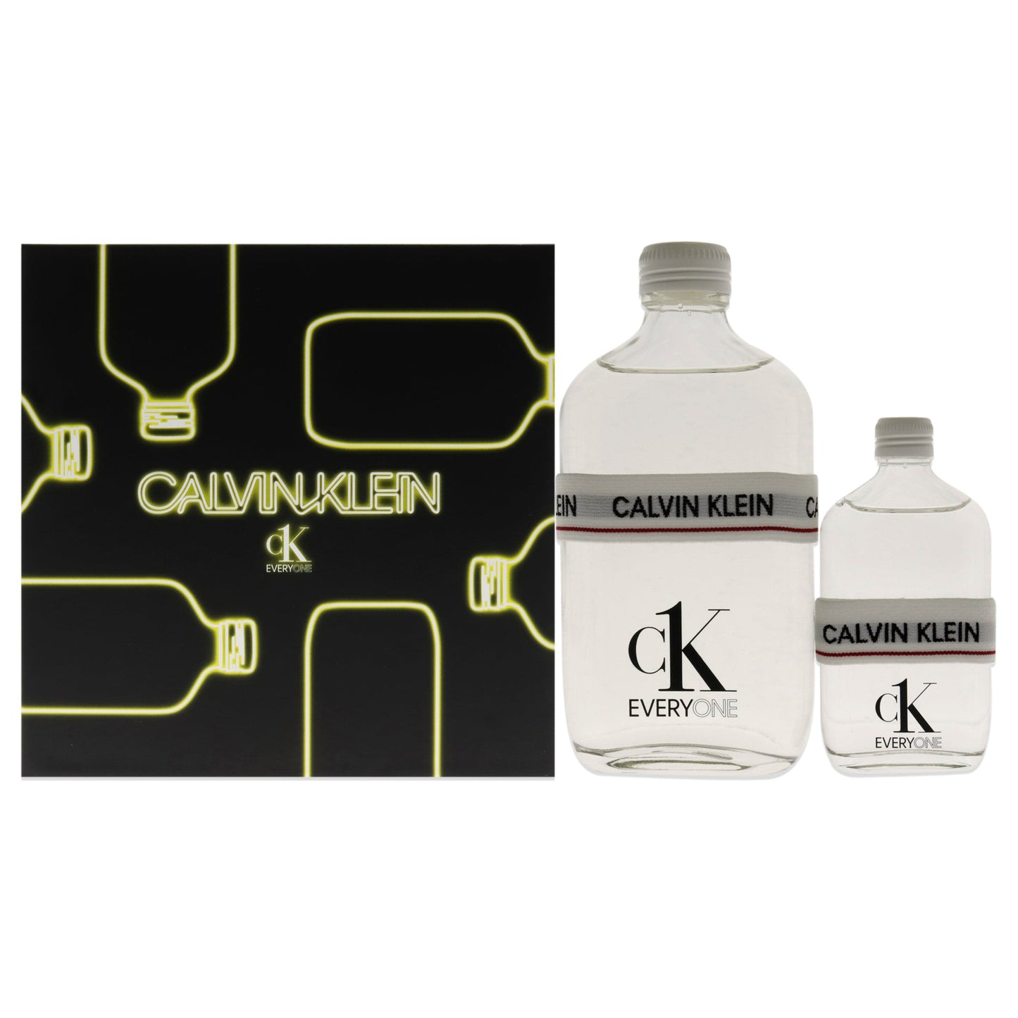 CK Everyone by Calvin Klein for Unisex - 2 Pc Gift Set 6.7oz EDT Spray, 1.6oz EDT Spray