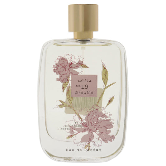 Breathe No. 19 by Lollia for Unisex - 3.4 oz EDP Spray