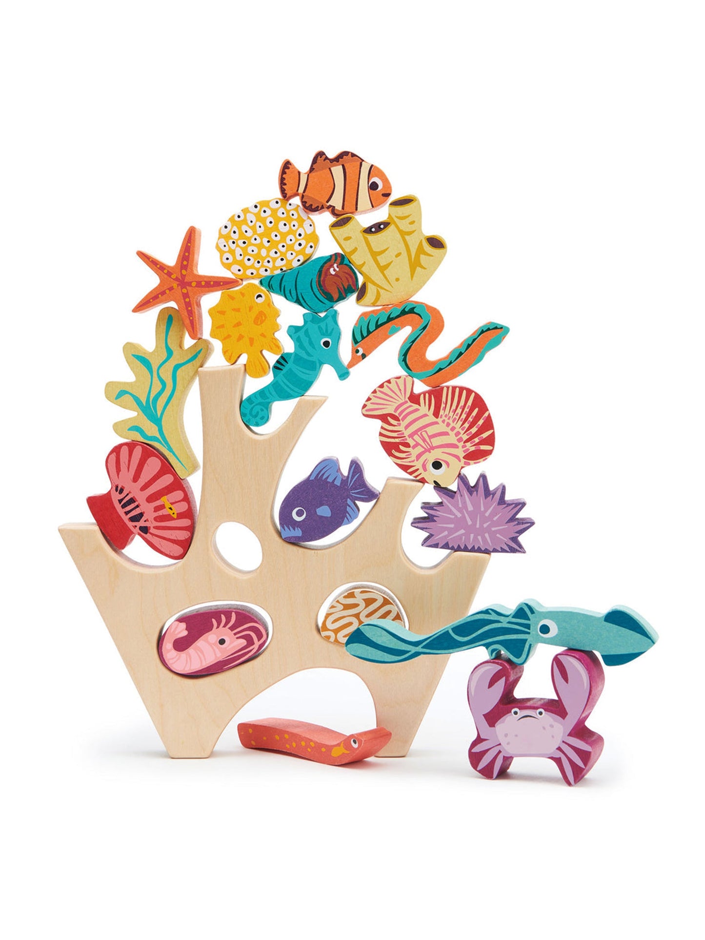 Tender Leaf Toys Stacking Coral Reef