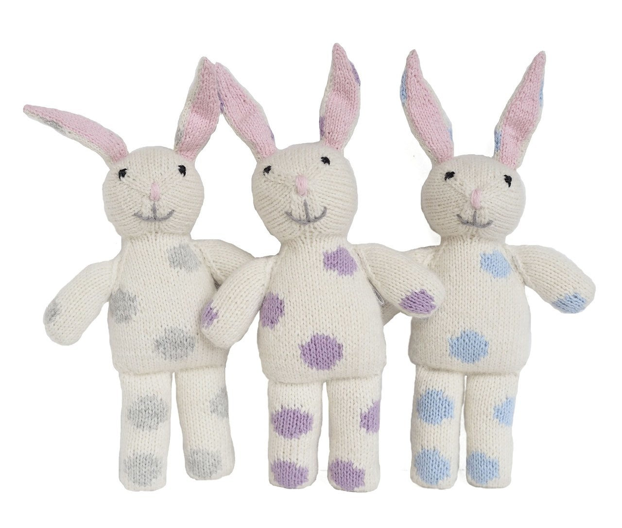 Bunnies with Pastel Spots