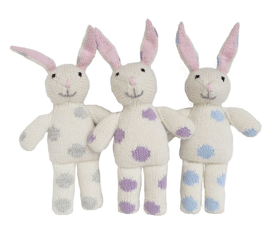 Bunnies with Pastel Spots