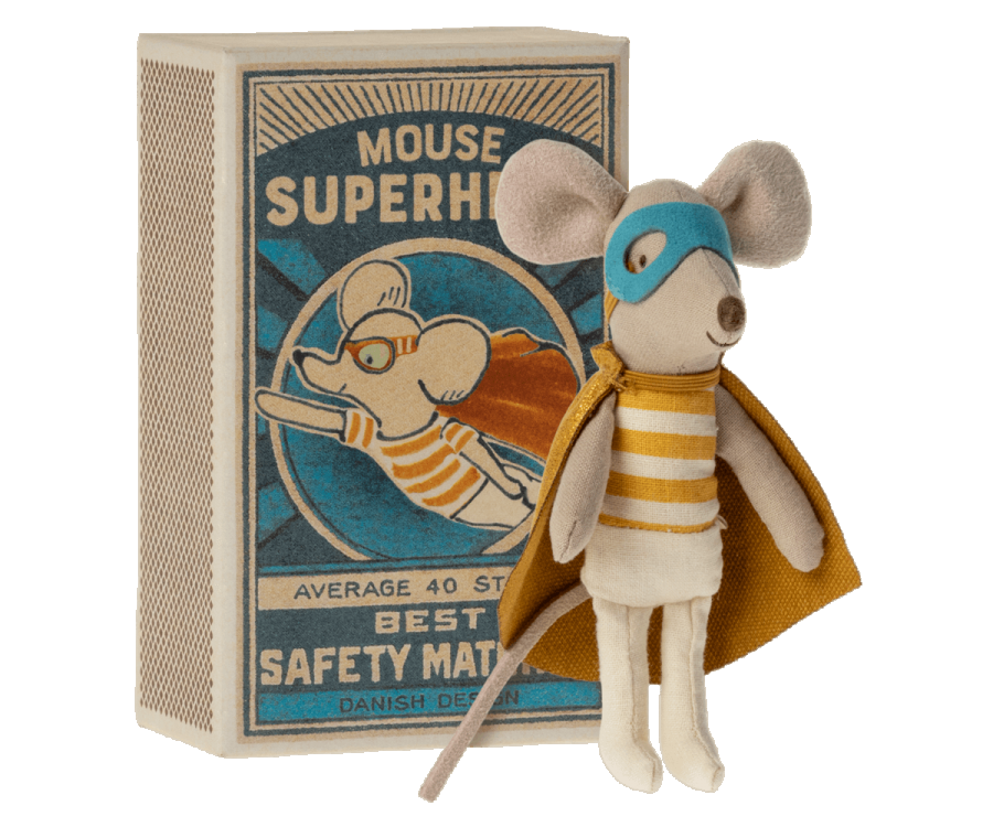Super Hero Mouse - Little Brother in Matchbox